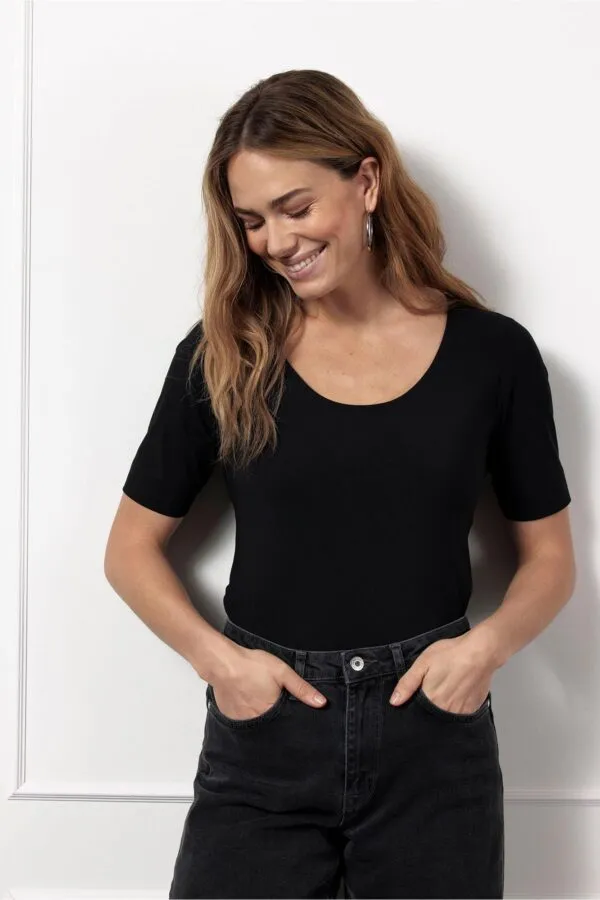 Sascha shirt - Zwart