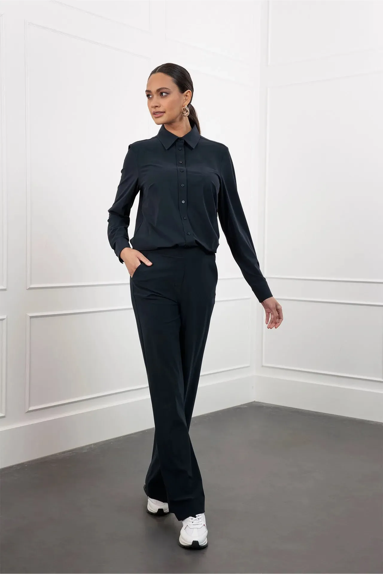 Marilon Trousers - Blauw