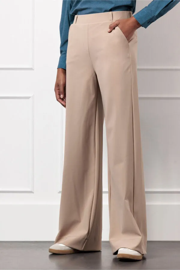 Lexie bonded trousers - Latte