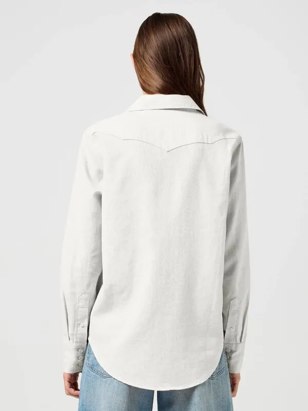 Western shirt vintage white - Off white