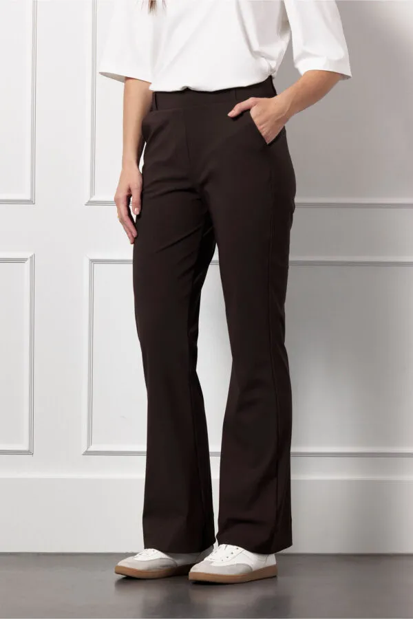 Flair bonded trousers - Espresso