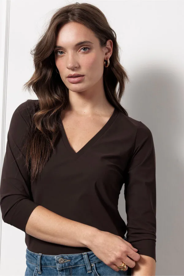 Emma top - Espresso