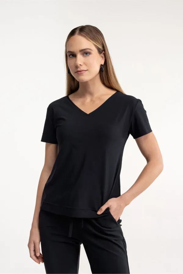 Roller shirt - Zwart