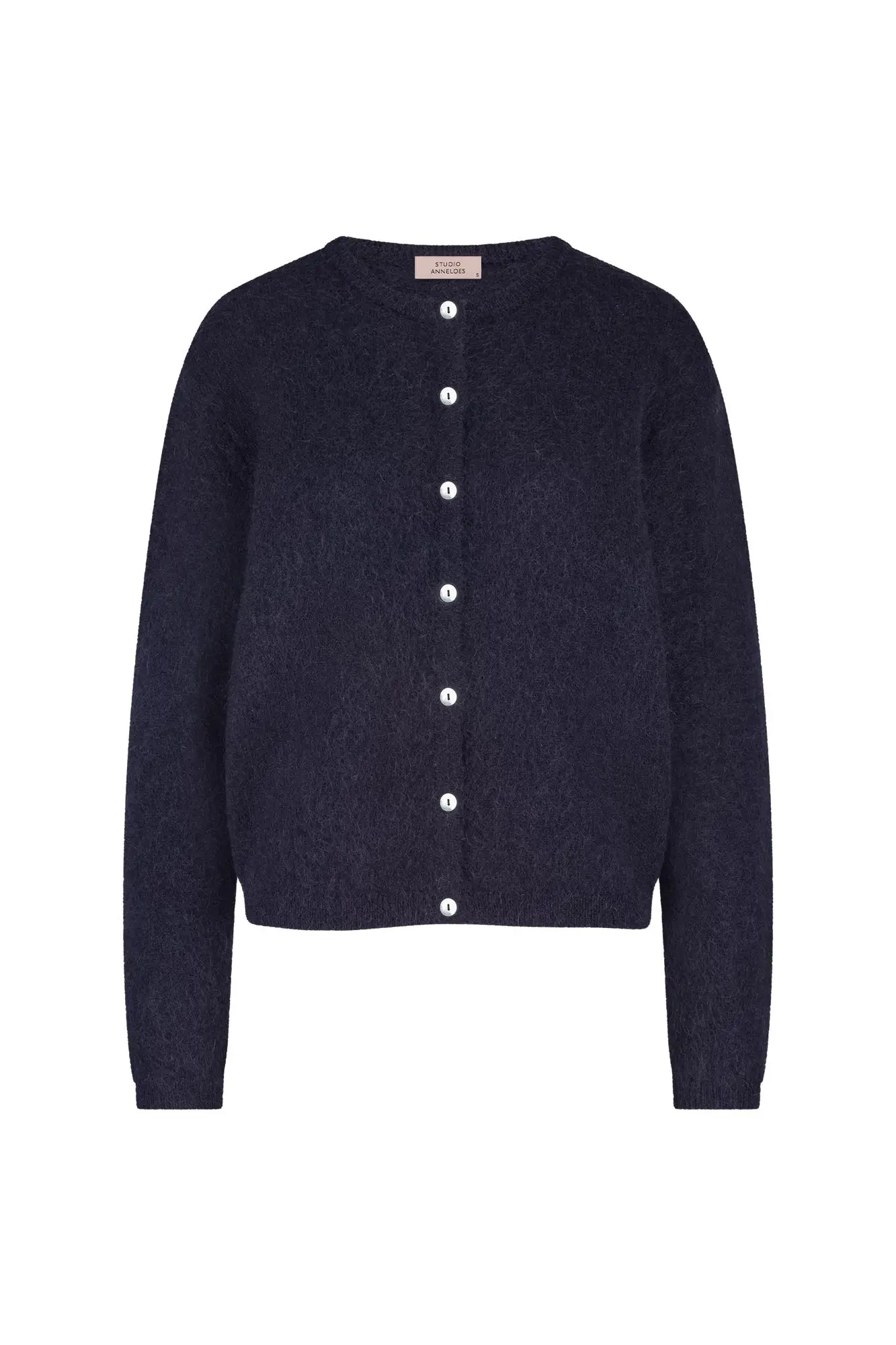 Bibi mohair cardigan - Blauw - Afbeelding 4