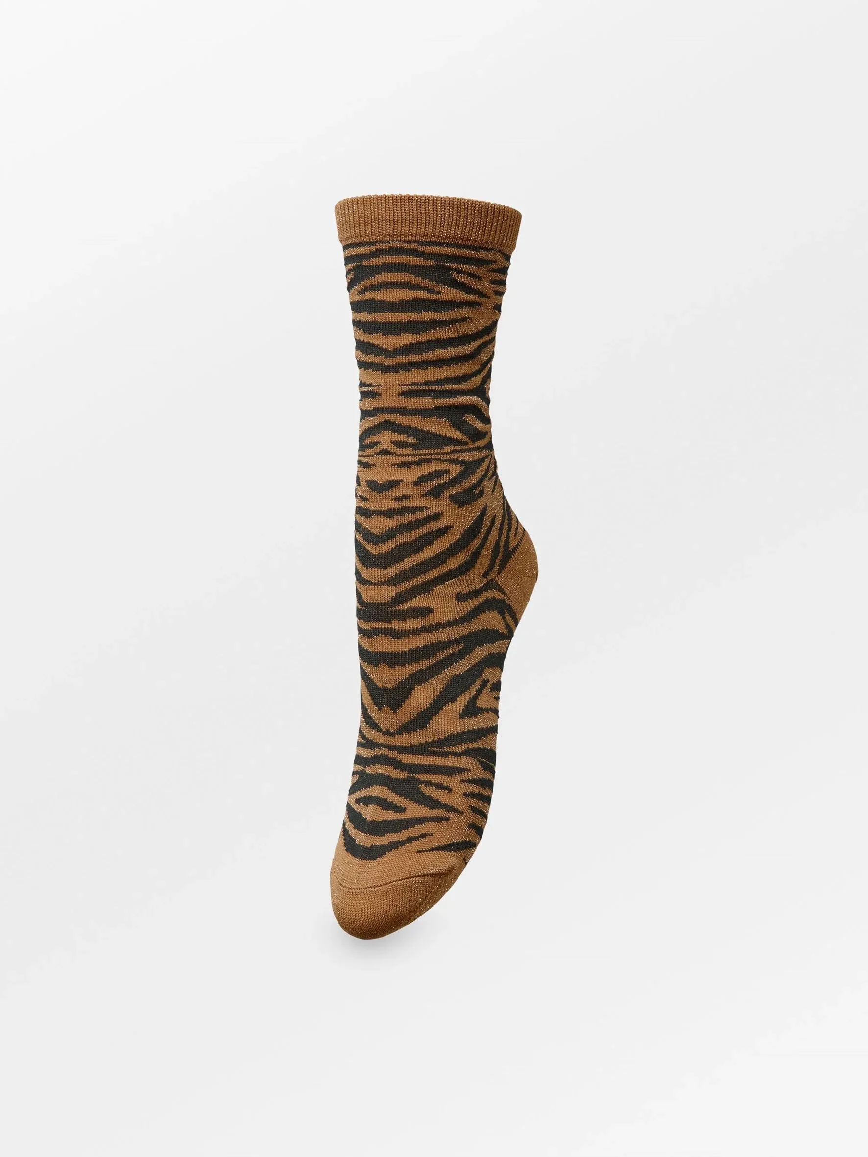 Tigarea Glitter Sock - Bruin