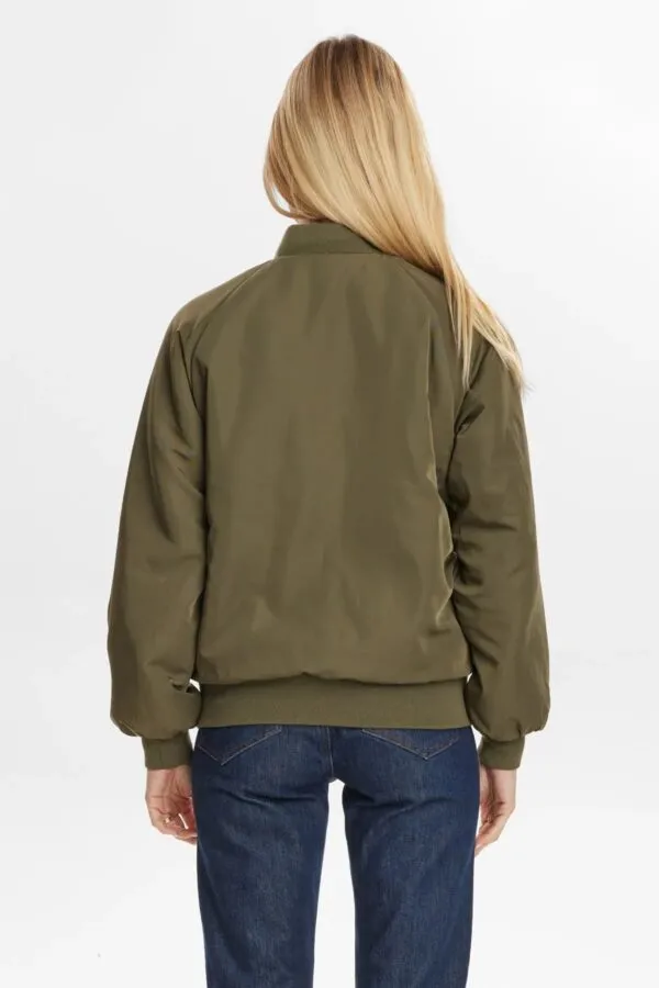 NUETERA REVERSIBLE JACKET - Army green