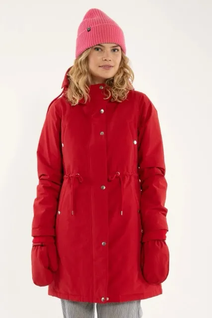 Danenora Winter Parka - Rood