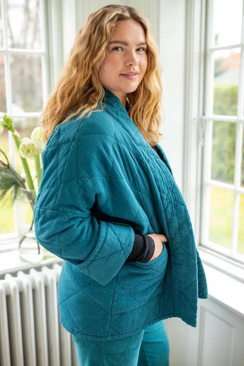 Danekatrin Quilt Jacket - Dark Slate - Afbeelding 3