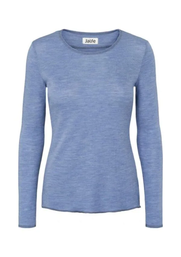 Shirt Wool  - Lichtblauw