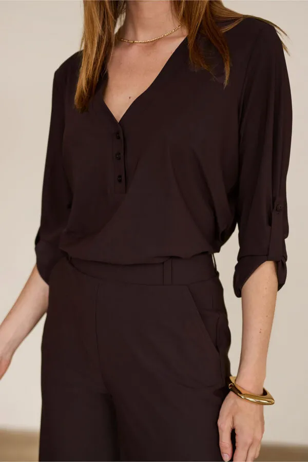 Evi blouse - Espresso