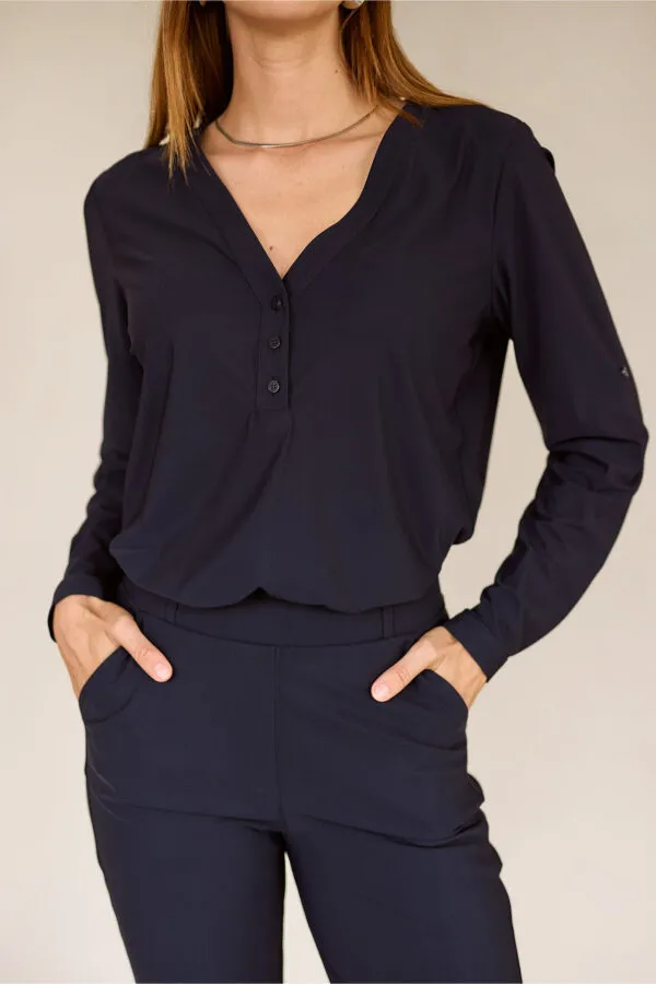 Evi blouse - Blauw