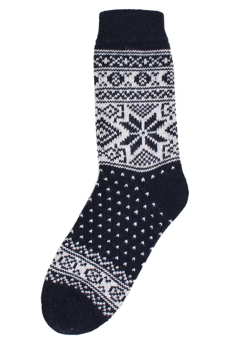 Danefae Danestay Warm Wool Socks - Donkerblauw