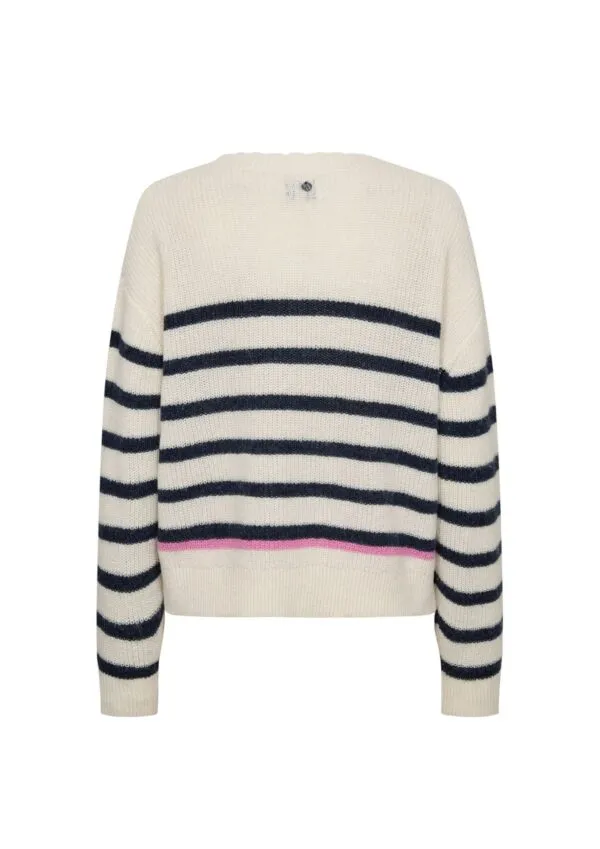 NUVINETTE PULLOVER - Donkerblauw