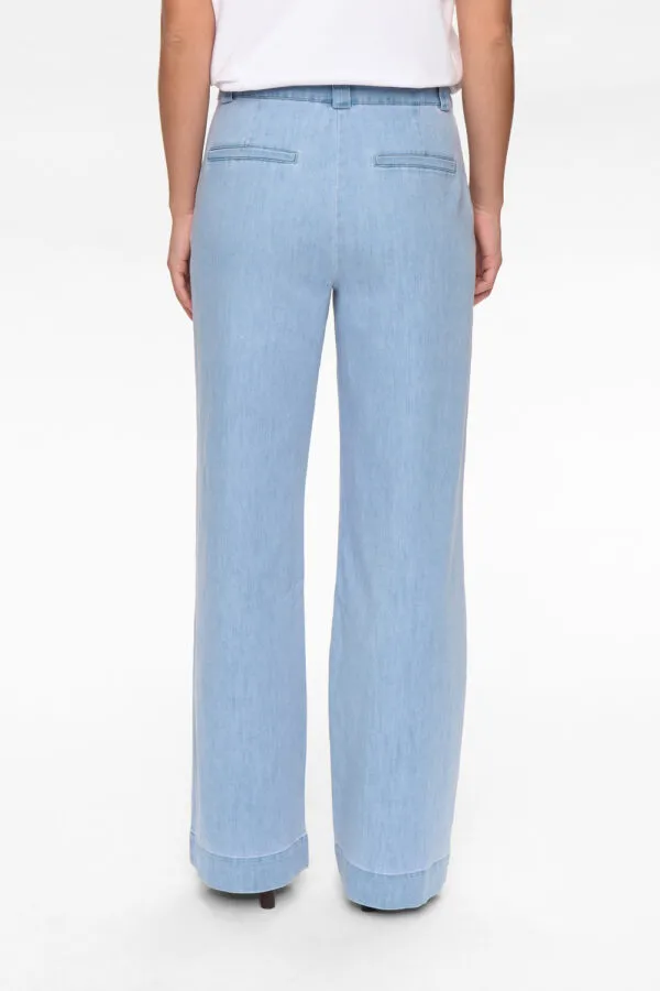 NUALETTA PANTS - licht denim