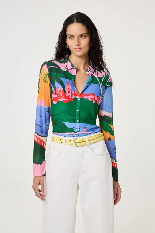 Kevis Blouse - Multi color