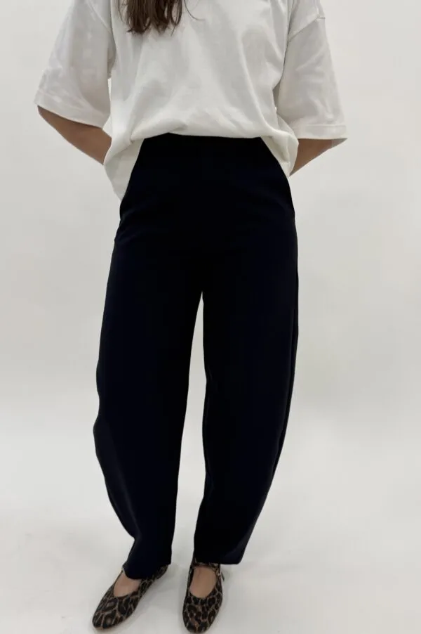 MSTindra High Waist Pant - Donkerblauw