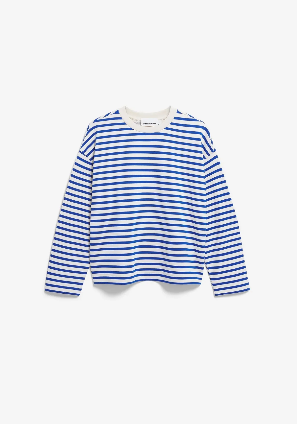FRANKAA MAARLEN STRIPE SWEAT - Blauw - Afbeelding 6