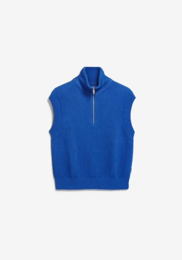 VANISÃ KNIT VEST - Blauw
