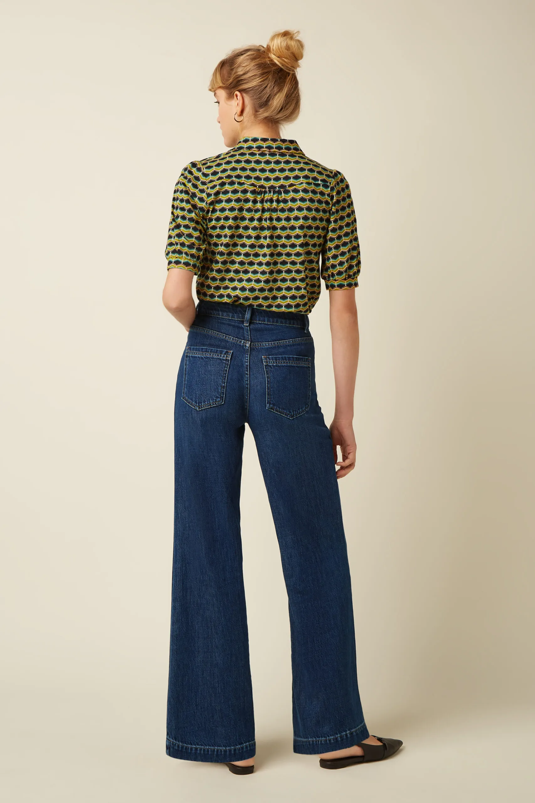 Carina Blouse Drift - Ponderosa Green - Afbeelding 3