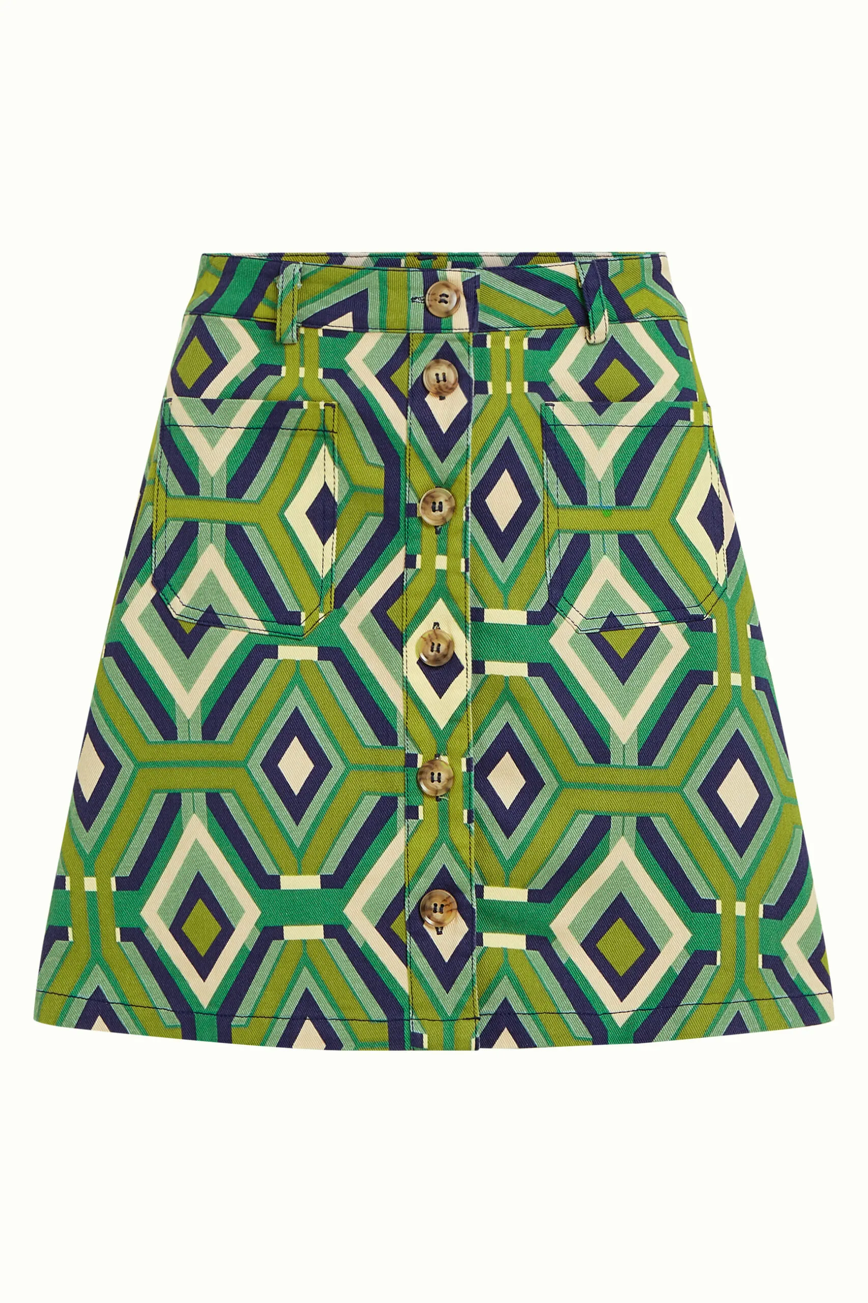 Garbo Mini Skirt Cadiz - Beacon Blue - Afbeelding 4