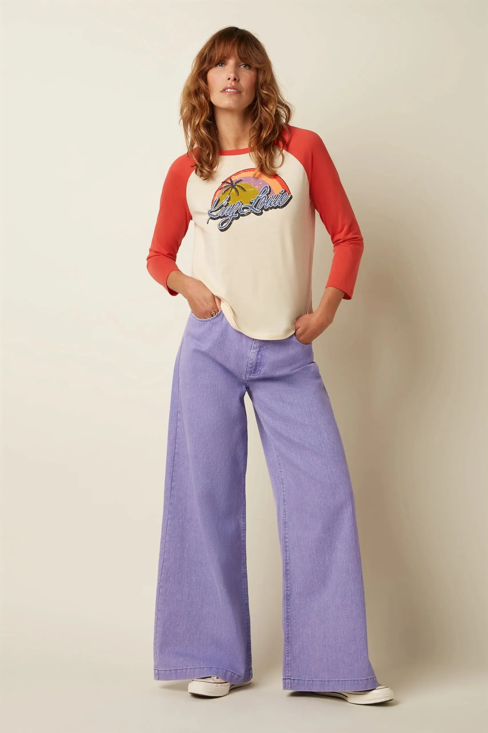 Raglan Tee - Summer Fig - Afbeelding 2