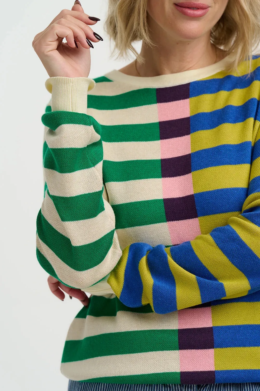 ROSIE JUMPER - print streep - Afbeelding 3