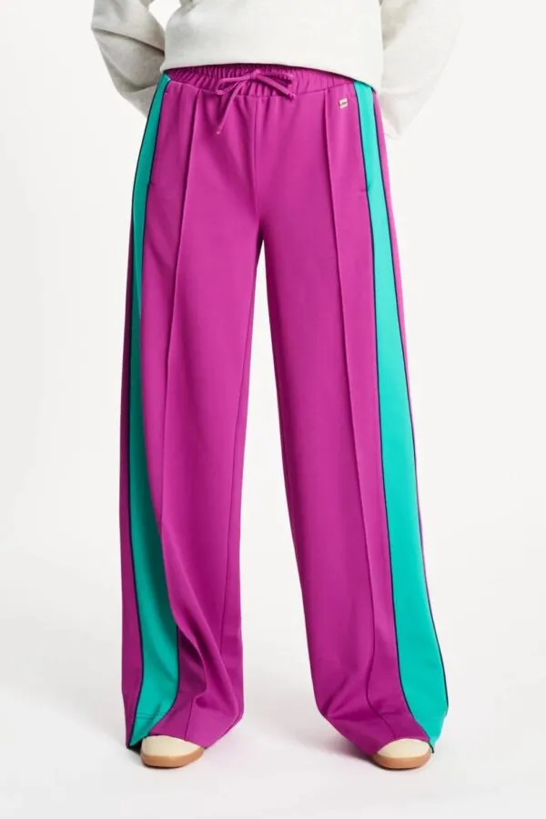 TRACKPANTS - Colourblock Wild Purple - Orchid