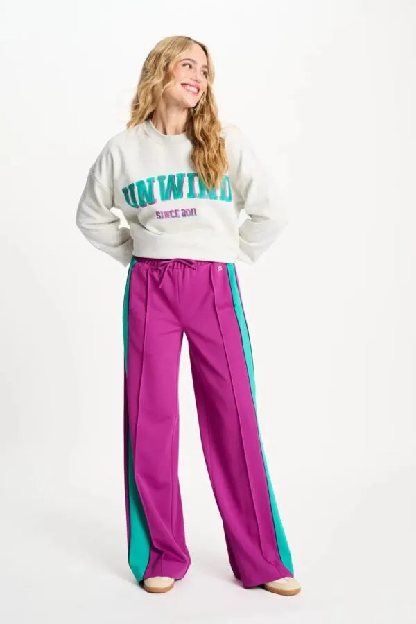 TRACKPANTS - Colourblock Wild Purple - Orchid