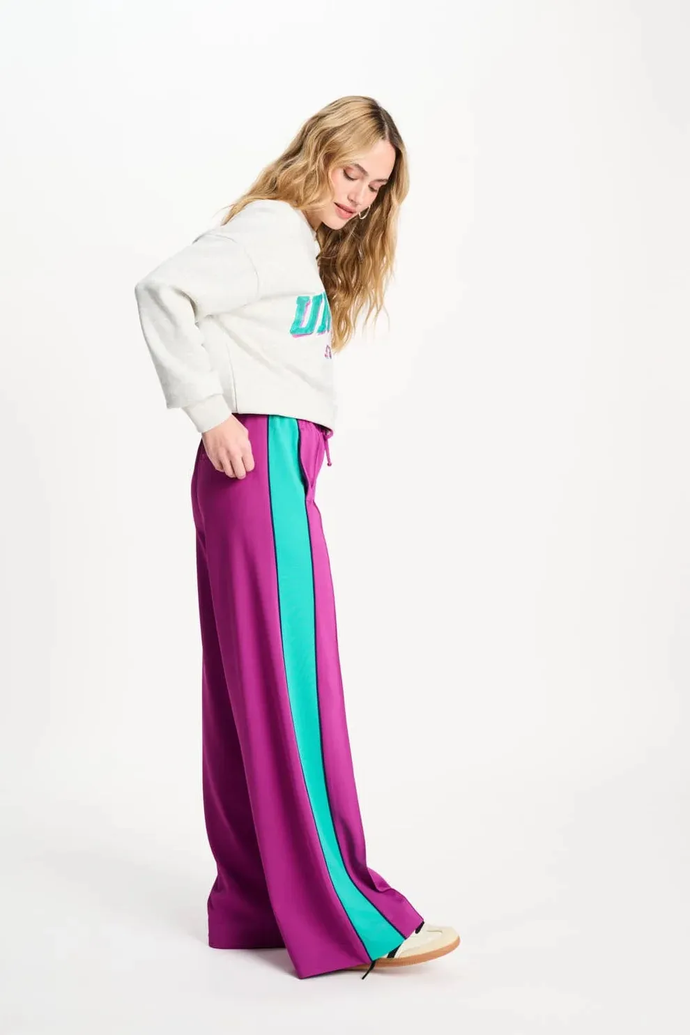 TRACKPANTS - Colourblock Wild Purple - Orchid - Afbeelding 4