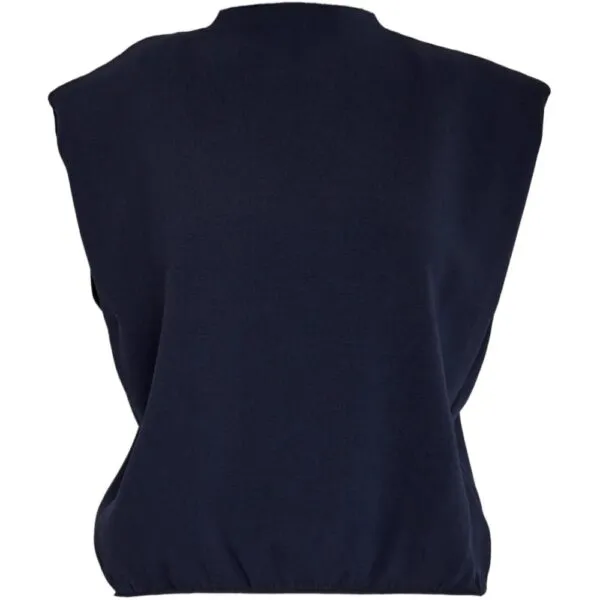 MSFauna Knit Vest - Donkerblauw