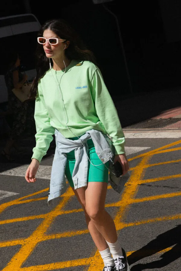 NIR sweater - Lichtgroen
