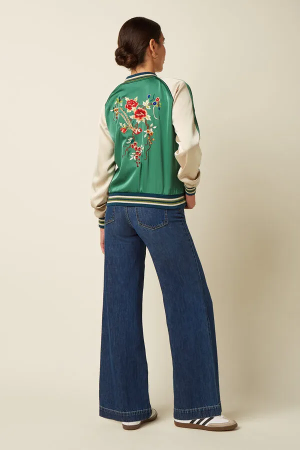 Bomber Jacket Lazou - Fir Green