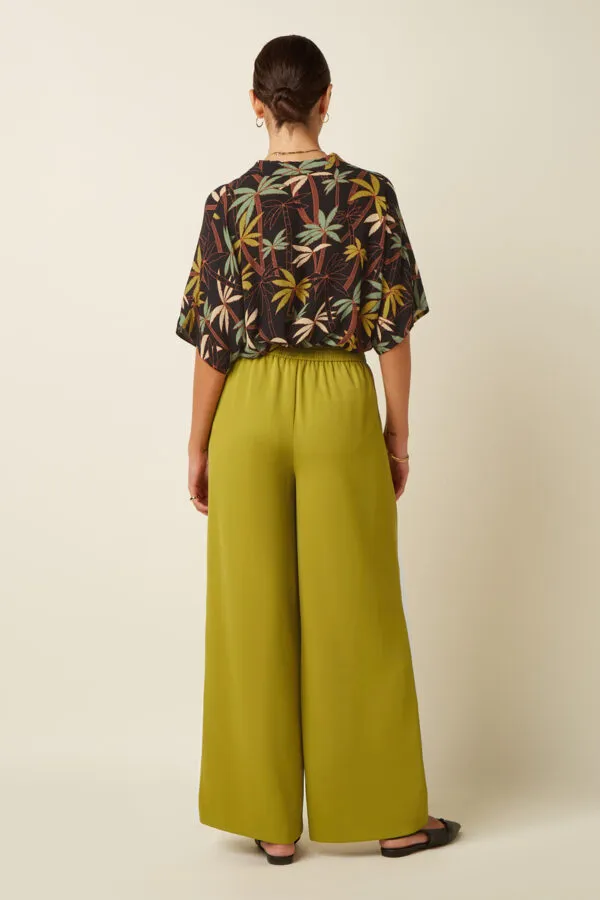 Irma Pants Fanna - Green Envy