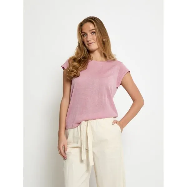 MSCarlina Knit Tee - Roze