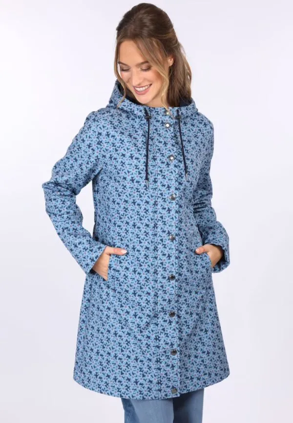 Lisanne flower - Navy
