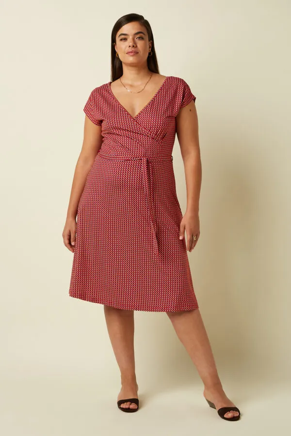 Mira Dress Bora Bora - Chili Red