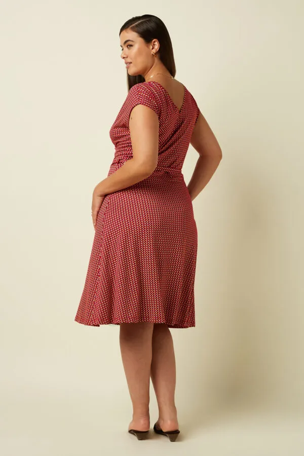 Mira Dress Bora Bora - Chili Red