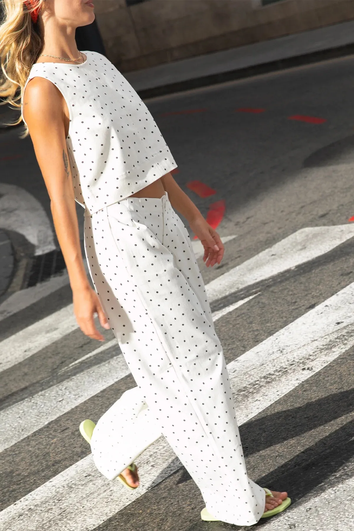 PAVAR broek - Off white - Afbeelding 5