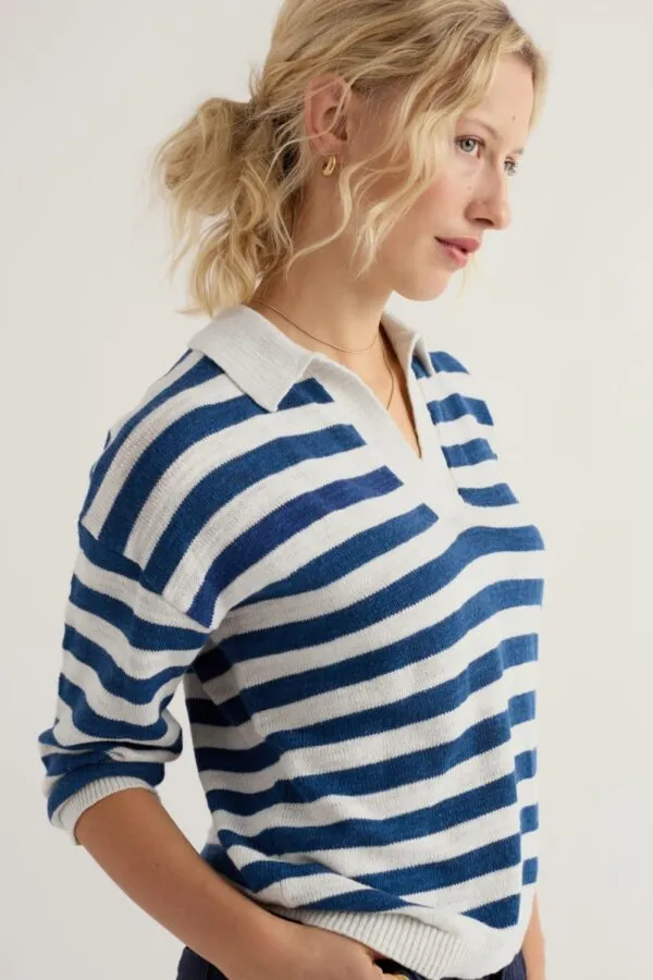 Gwynver Jumper - print streep