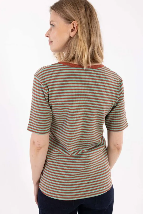 Danerolemodel Ribbing Tee - Mint