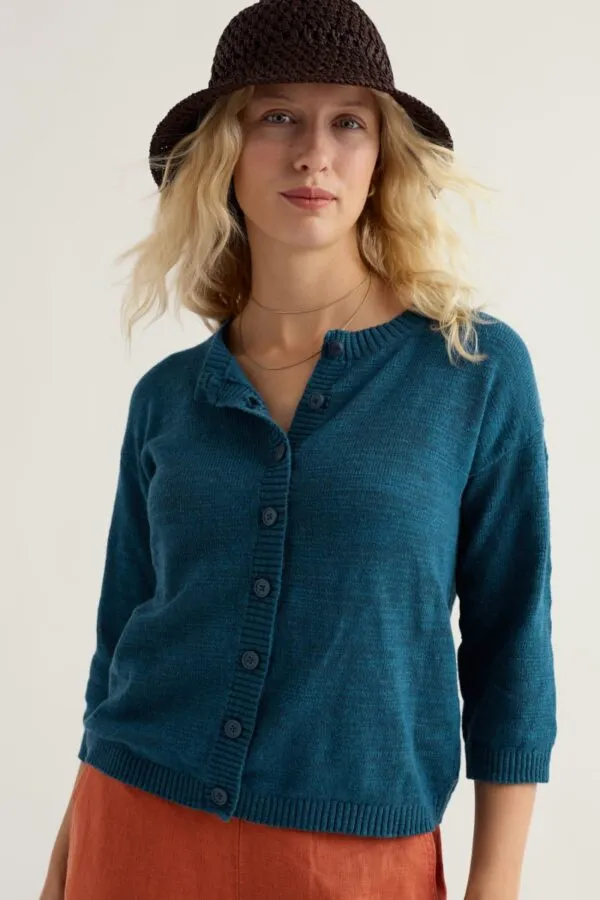 Pentire Steps Cardigan - Donkerblauw