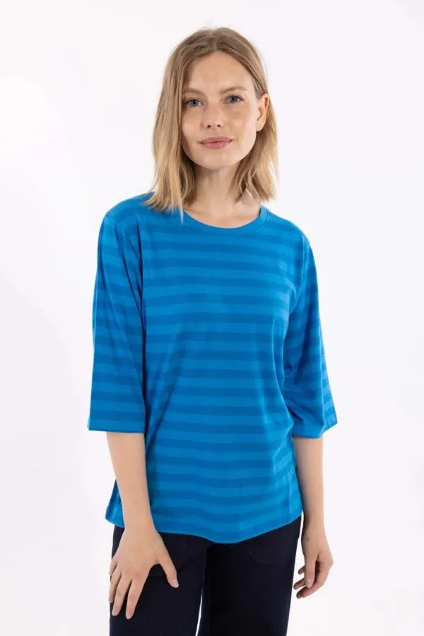 Danebasic Glad Tee - Blauw