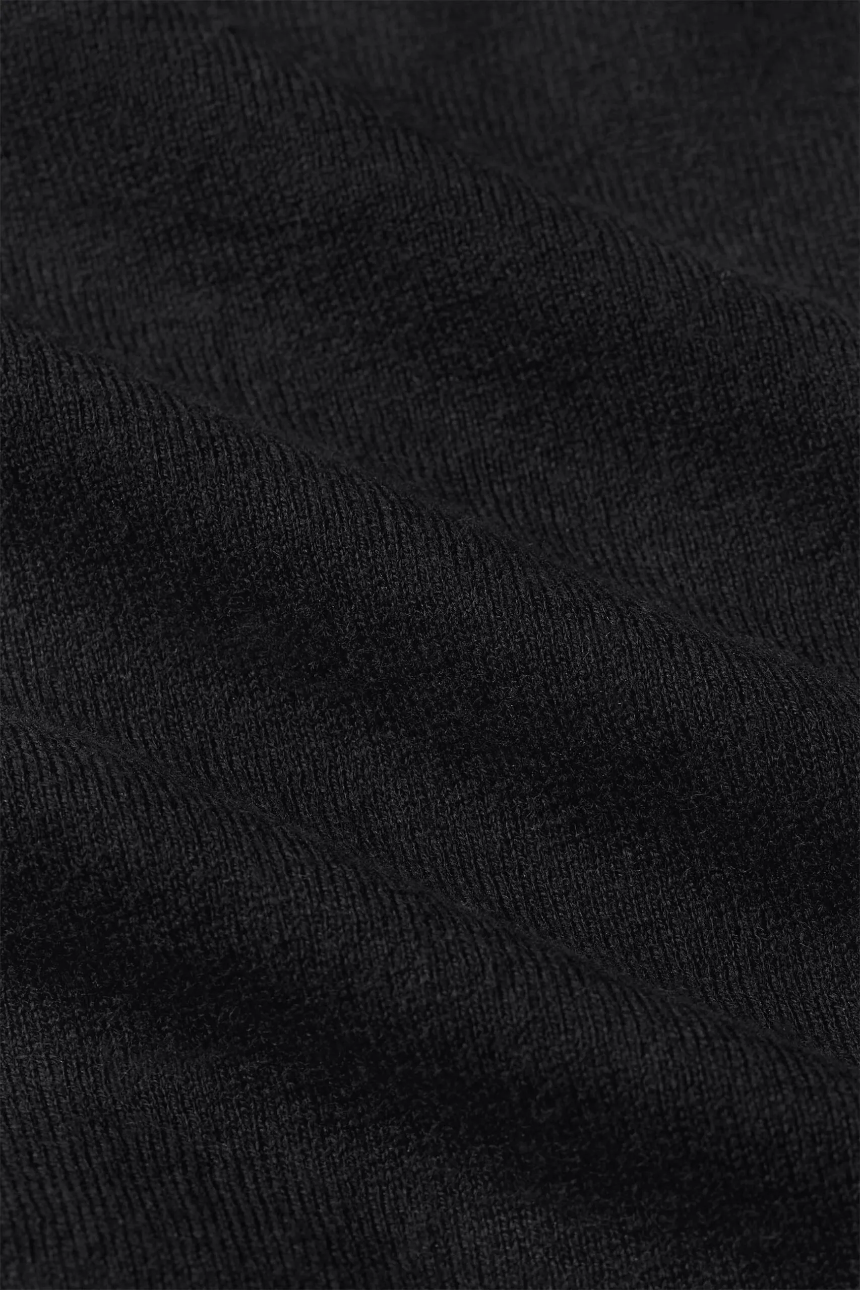 Cardi Roundneck Cocoon - Zwart - Afbeelding 6