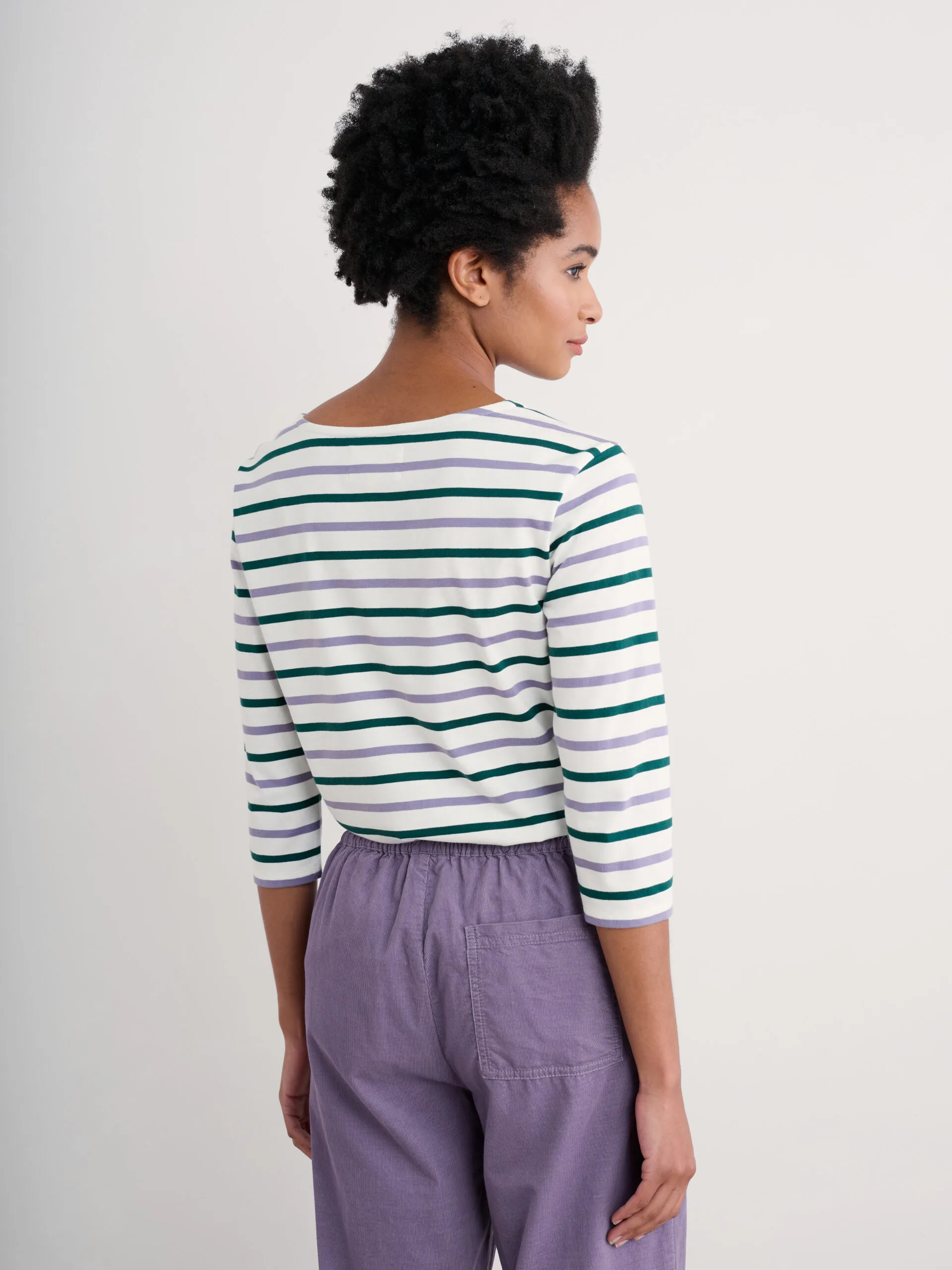 Sailor Top Regular - Blauw - Afbeelding 2