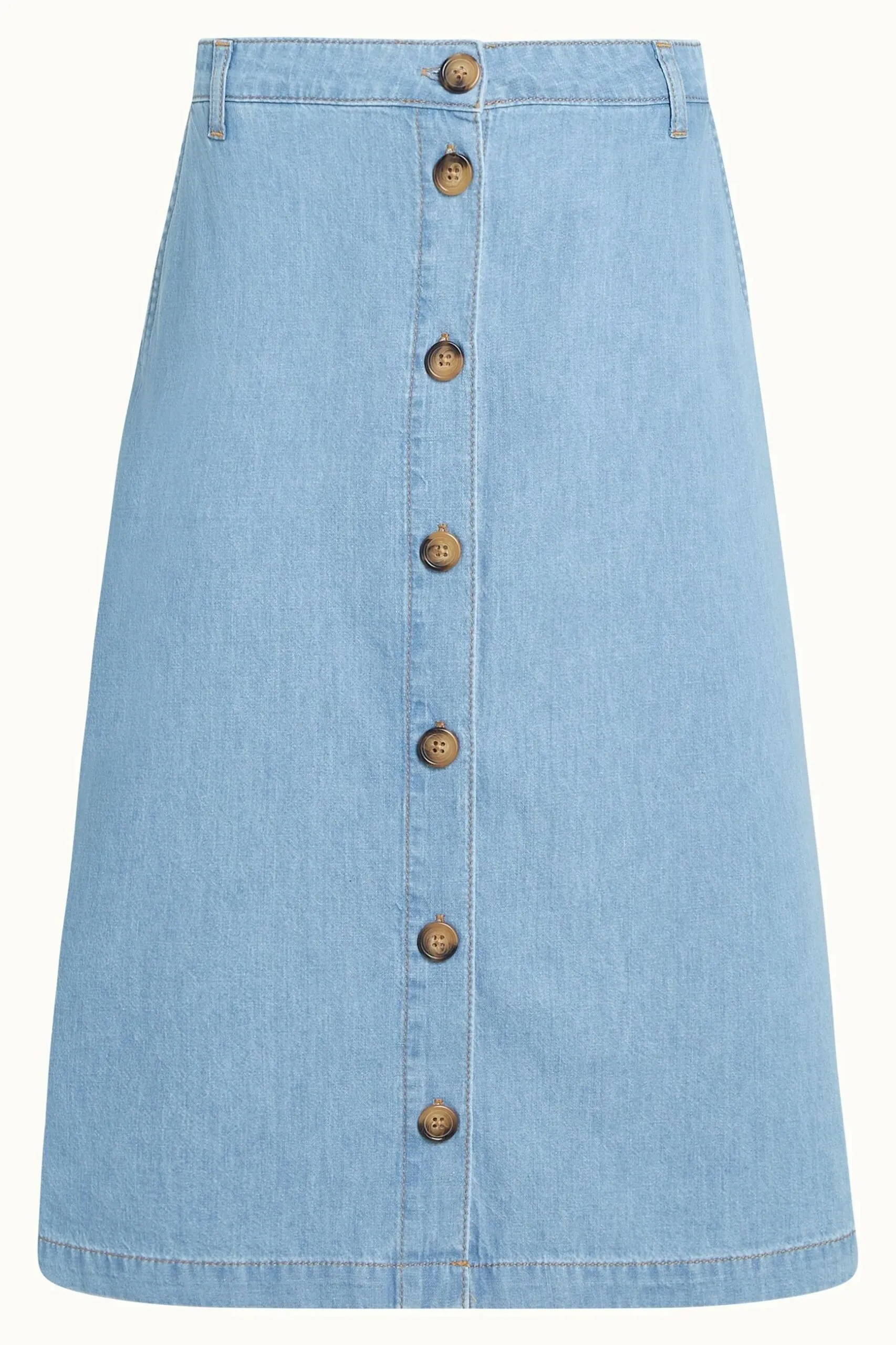 Marie Skirt Festa Light Denim - licht denim - Afbeelding 5