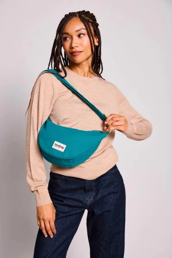 Andrea Fanny Pack - Peacock Blue