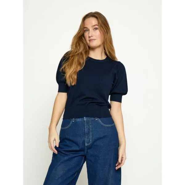 MSLiva Knit Tee - Donkerblauw