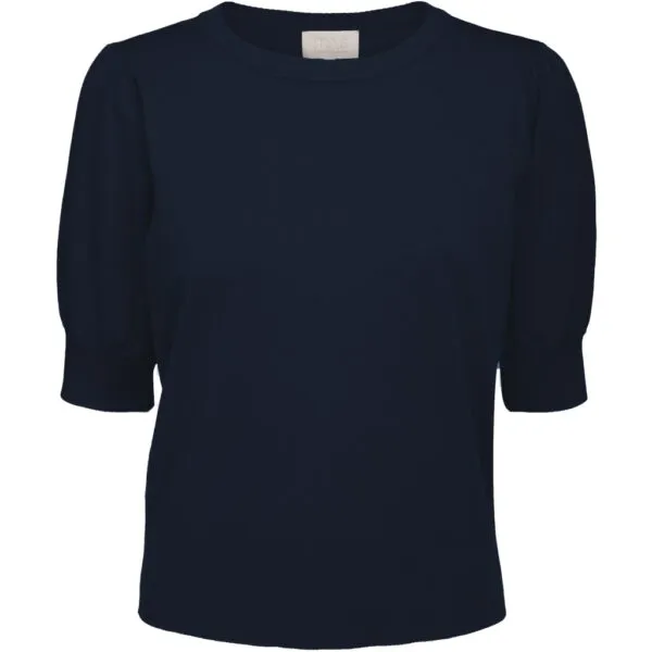 MSLiva Knit Tee - Donkerblauw