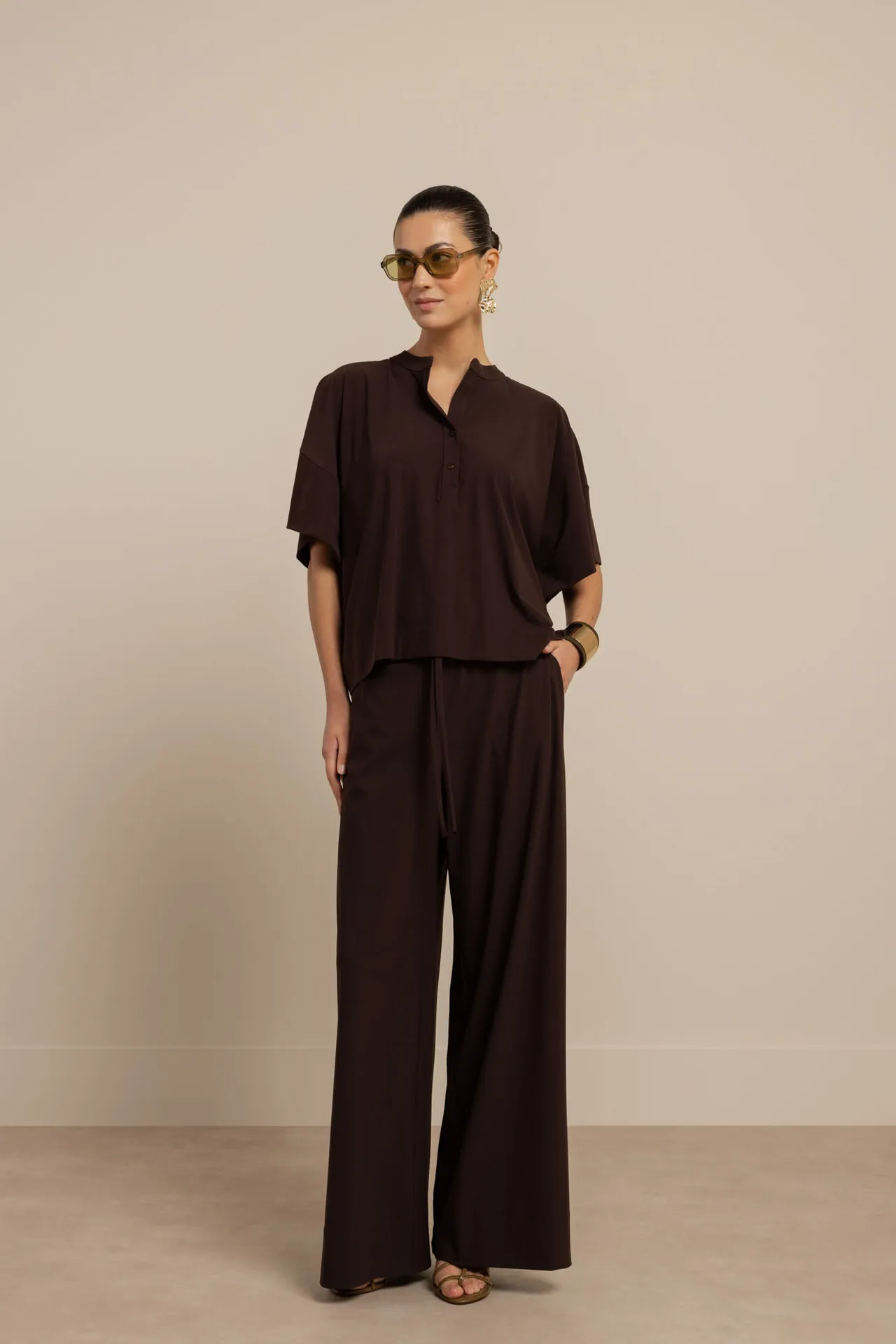 Laureen blouse - Espresso - Afbeelding 3