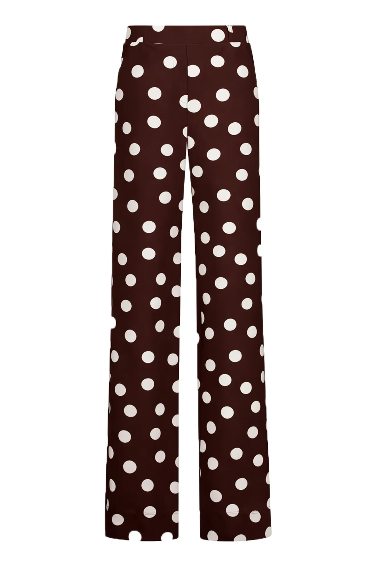 Lexie dot trousers - Espresso/Ecru - Afbeelding 4